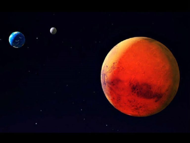 Reaparece el planeta Marte luego de cuatro meses de «ocultarse en el dia». Una conjunción de cuatro astros